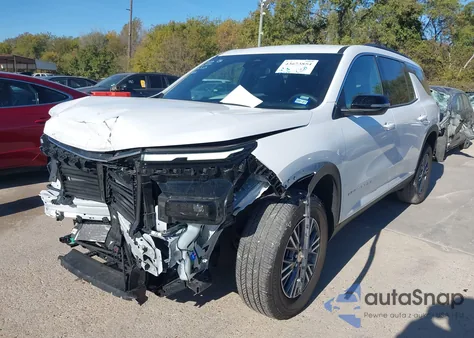 2026 Chevrolet Traverse Fwd Lt z USA, uszkodzony, nr VIN 1GNERGKSXTJ172531